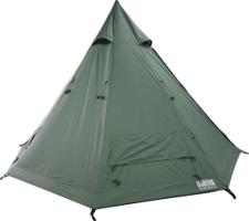 Urberg Tipi Tent 5P lavvolignende familietelt i grønt